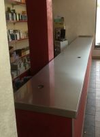 Rivestimento banco in acciaio inox