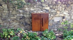 Realizzazione in acciaio corten